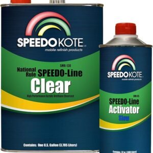 Speedokote SMR-130/85 - Automotive Clear Coat Fast Dry 2K Urethane, 4:1
